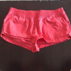 Coral Abercrombie shorts